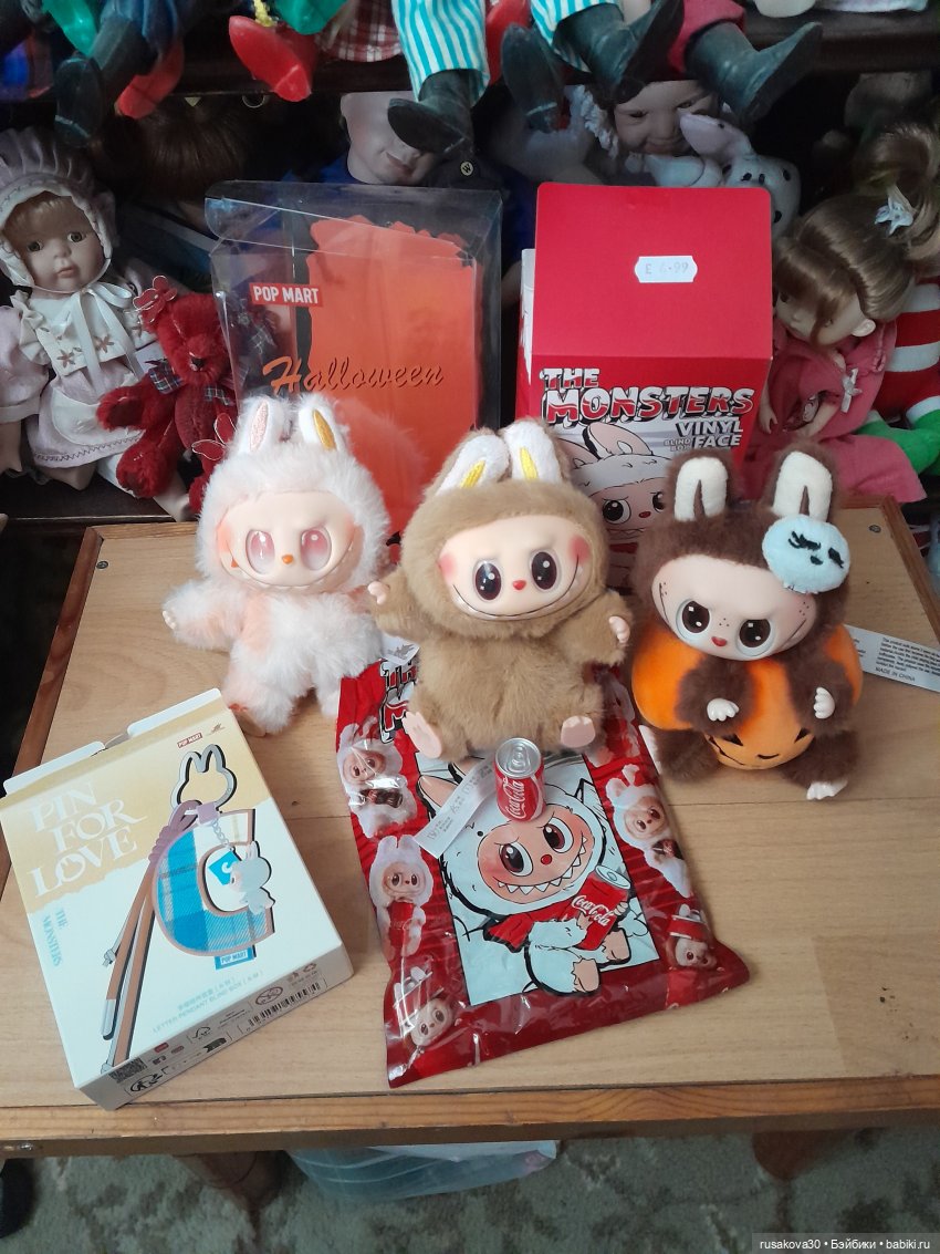 И опять двадцать пять — Игрушки Labubu (Лабубу) и The Monsters: Pop Mart