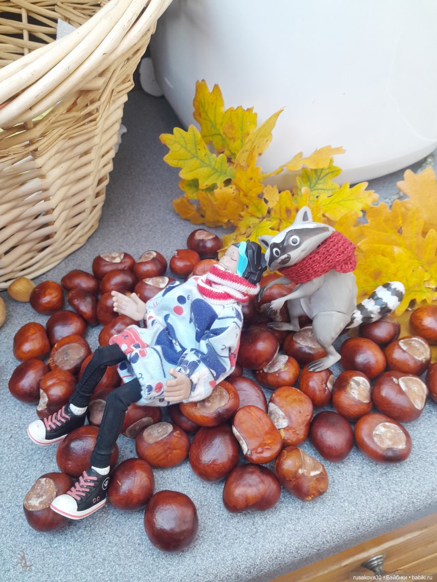 Руби и Енотик — Экшн