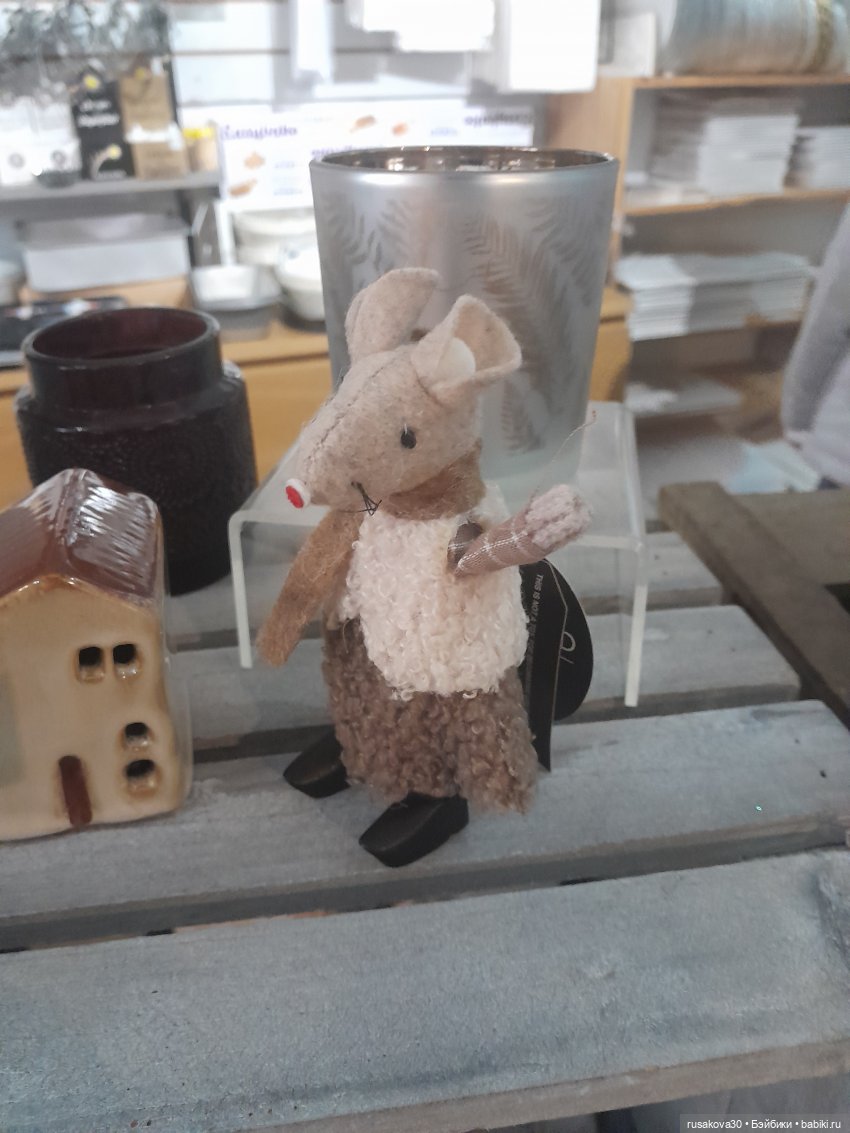 Мышкино кафе — Валяные игрушки из шерсти: сухое валяние