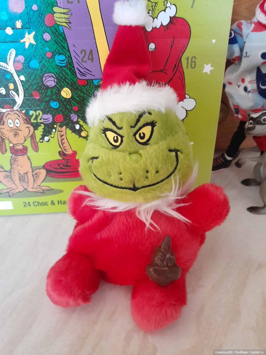 Гринч адвент-календарь — Интересные игрушки и фигурки (разное): редкие (фото 4)