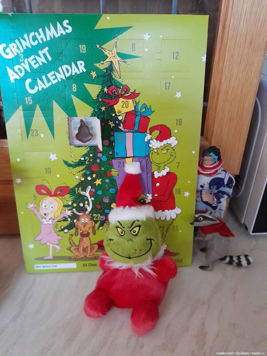 Гринч адвент-календарь — Интересные игрушки и фигурки (разное): редкие (фото 3)