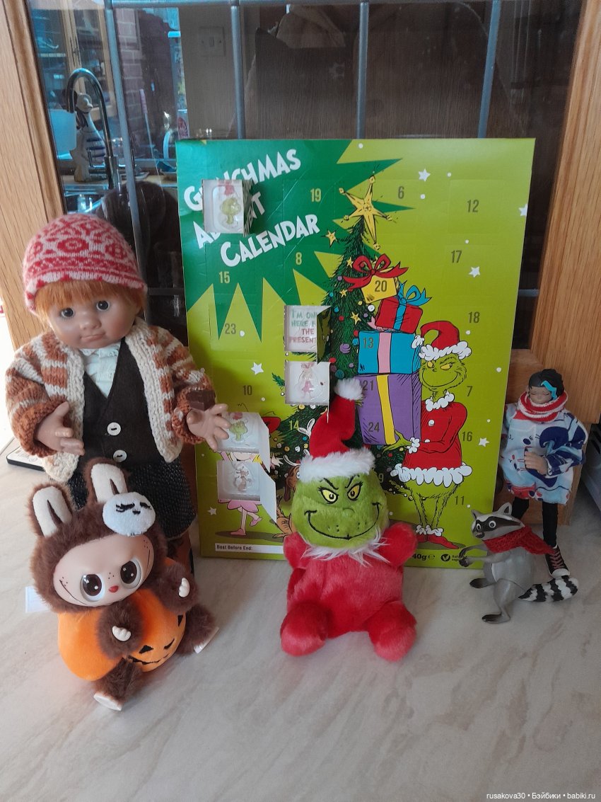 Гринч адвент-календарь — Интересные игрушки и фигурки (разное): редкие