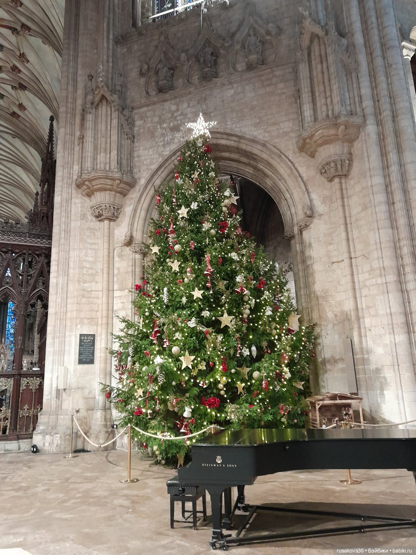 Рождественская елка и гномики