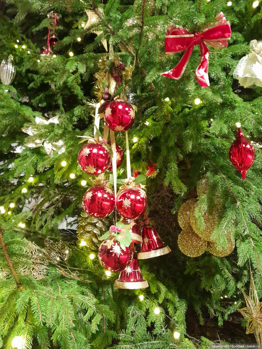 Рождественская елка и гномики