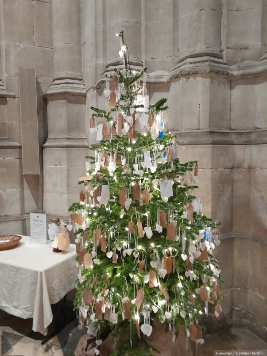 Рождественская елка и гномики