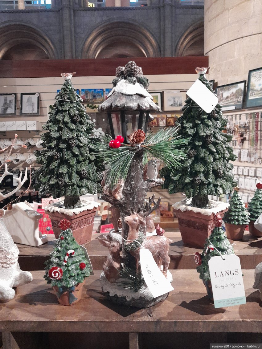 Рождественская елка и гномики