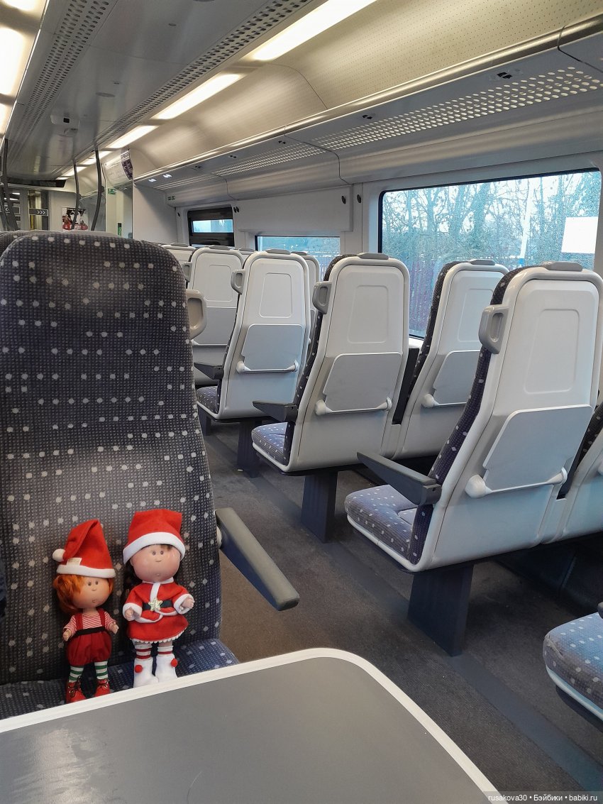 Рождественская елка и гномики