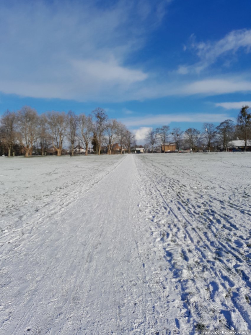 Второй снежный зимний день