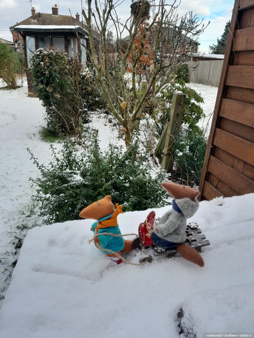 Второй снежный зимний день