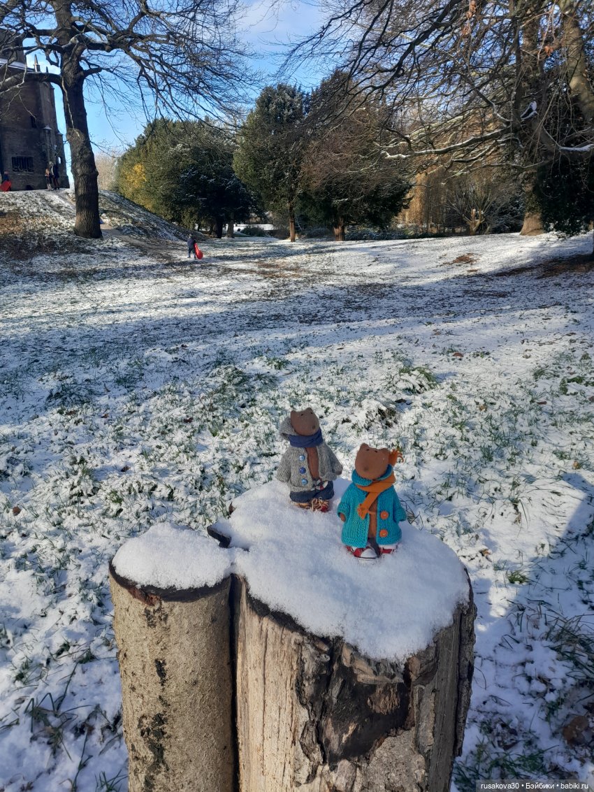 Второй снежный зимний день