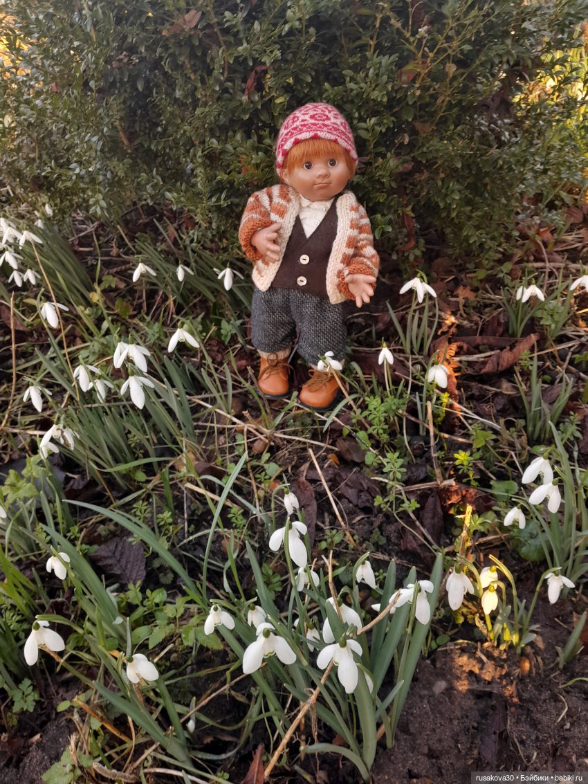 А у нас уже подснежники цветут