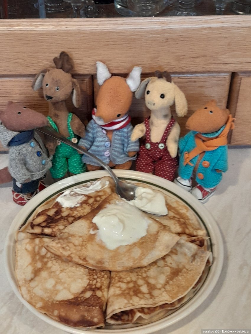 Масленица — Авторские мишки Тедди и друзья: фото