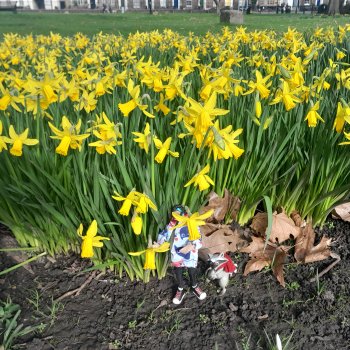 Зиму проводили,весну встречаем...