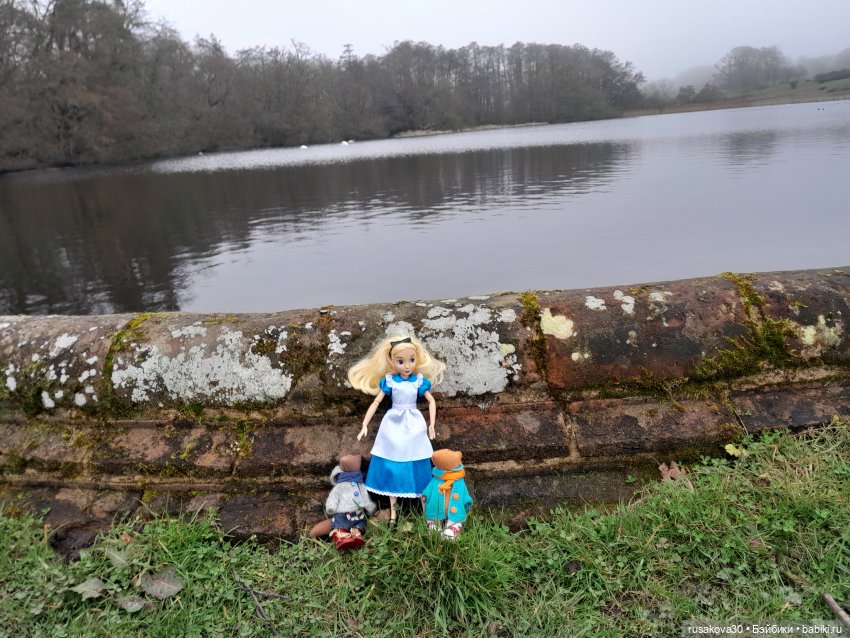 Алиса и лисята гуляют по садам Фелбригг-Холла