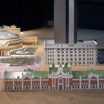 Выставка-экскурсия по вокзалу Новосибирск-Главный.