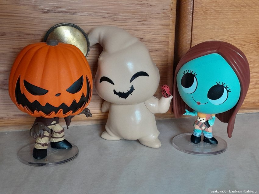 Фигурки из "Кошмар перед Рождеством" (The Nightmare Before Christmas) | Бэйбики Фигурки из "Кошмар перед Рождеством" (The Nightmare Before Christmas) (фото 5)