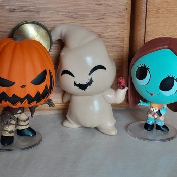 Фигурки из "Кошмар перед Рождеством" (The Nightmare Before Christmas).