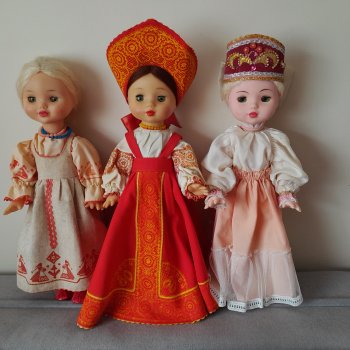 Три красотки из СССР.