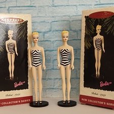 Ёлочные игрушки/фигурки Барби Дебют Силкстоун 1994 Barbie Debut Silkstone