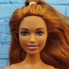 Голова Барби Barbie fashionistas №84, молд Саммер на теле йоги танцовщицы