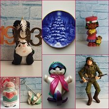 Распродажа ёлочных игрушек