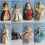 Ёлочные игрушки/фигурки Мадам Александр, Барби