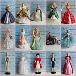 Елочные игрушки/фигурки Hallmark ornament Барби