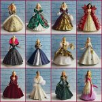 Елочные игрушки/фигурки Hallmark ornament Барби