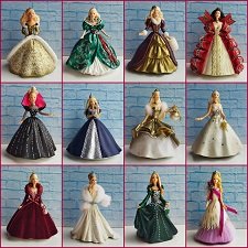Елочные игрушки/фигурки Hallmark ornament Барби