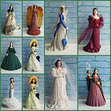Ёлочная игрушка/фигурка Унесённые Ветром, Скарлетт
