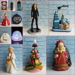 Разные елочные игрушки (мадам Александр, Дивергент и тд) от Hallmark
