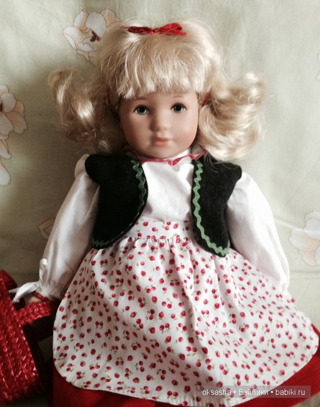 Rotkäppchen или Красная Шапочка от Kathe Kruse. Exclusive for Russia