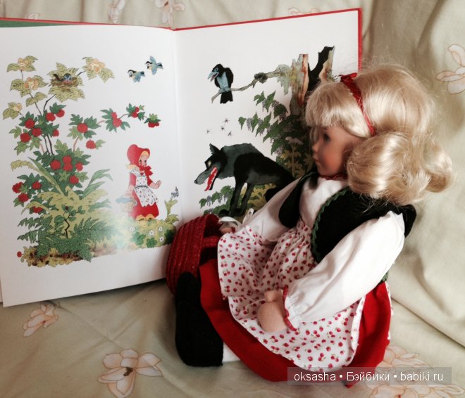 Rotkäppchen или Красная Шапочка от Kathe Kruse. Exclusive for Russia
