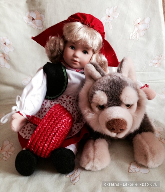 Rotkäppchen или Красная Шапочка от Kathe Kruse. Exclusive for Russia