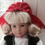 Rotkäppchen или Красная Шапочка от Kathe Kruse. Exclusive for Russia
