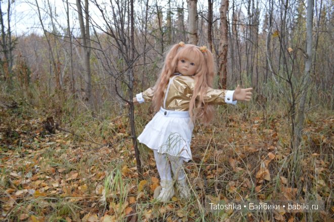 Прогулка по осеннему лесу. Куклы Annette Himstedt (фото 10)