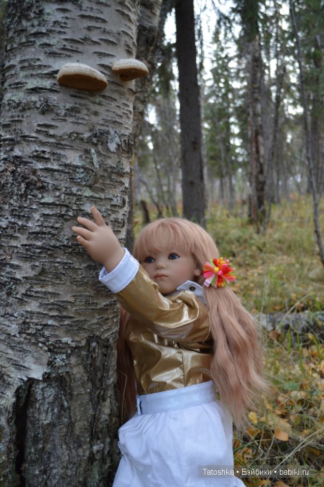 Прогулка по осеннему лесу. Куклы Annette Himstedt