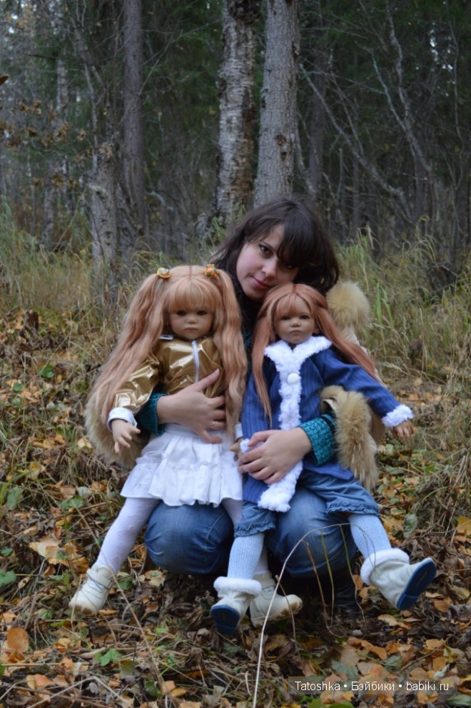 Прогулка по осеннему лесу. Куклы Annette Himstedt (фото 6)