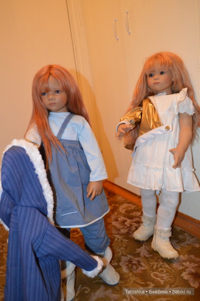 Прогулка по осеннему лесу. Куклы Annette Himstedt