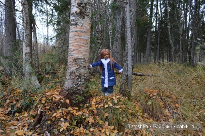 Прогулка по осеннему лесу. Куклы Annette Himstedt