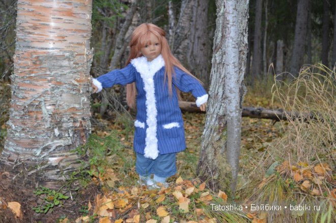 Прогулка по осеннему лесу. Куклы Annette Himstedt