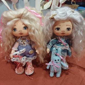 Мои первые текстильные куклы