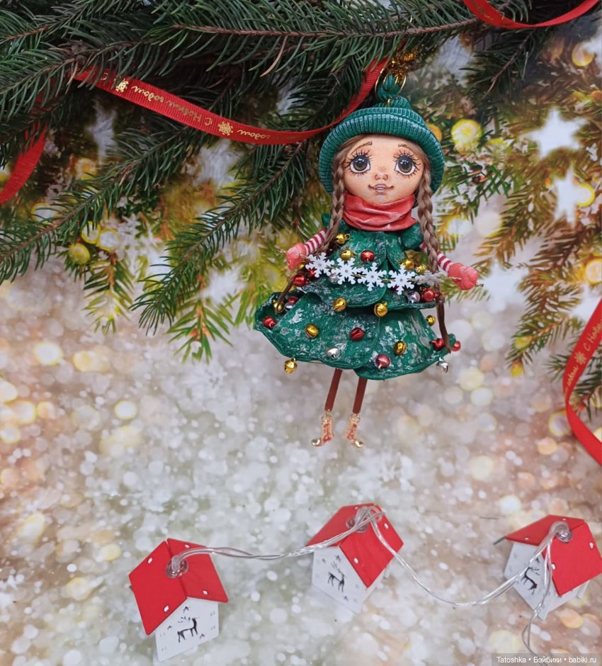 Кукла-ёлочная игрушка