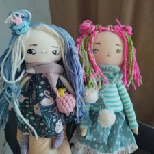 Обережки Лавандовая Ванда и Гетерохромина Ивановна. Лот