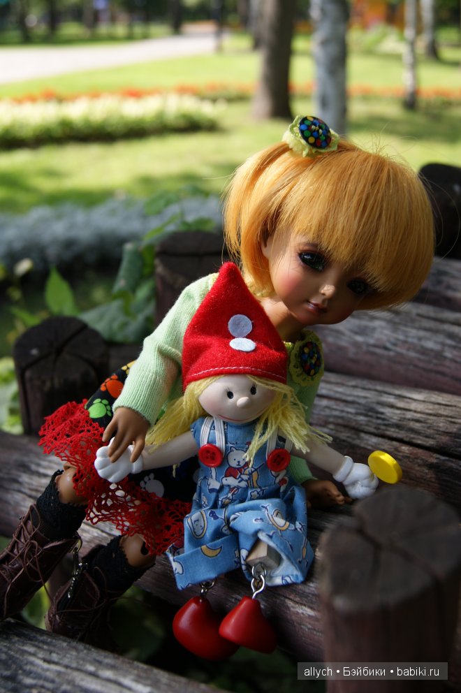 Первая прогулка в парке. Мишель от Momocolor (фото 2)