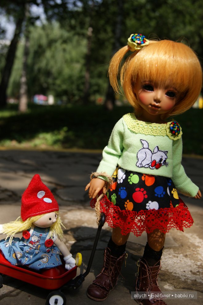 Первая прогулка в парке. Мишель от Momocolor (фото 6)