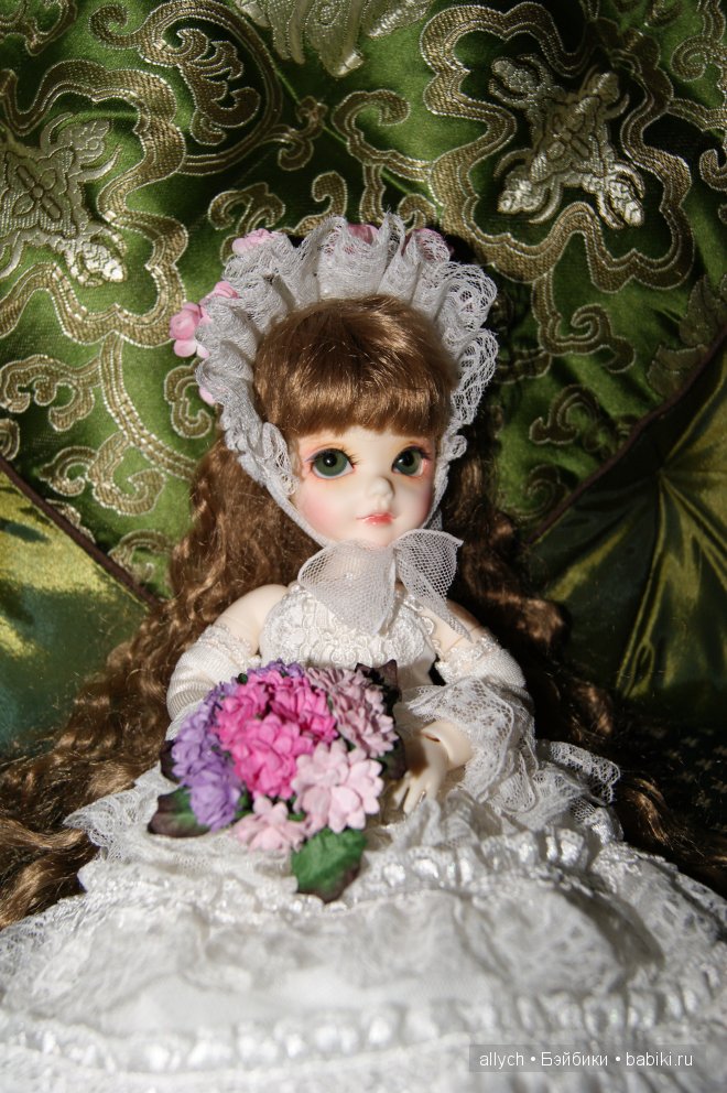 Кукла Арра, Белая тиара от Dollmore (фото 8)