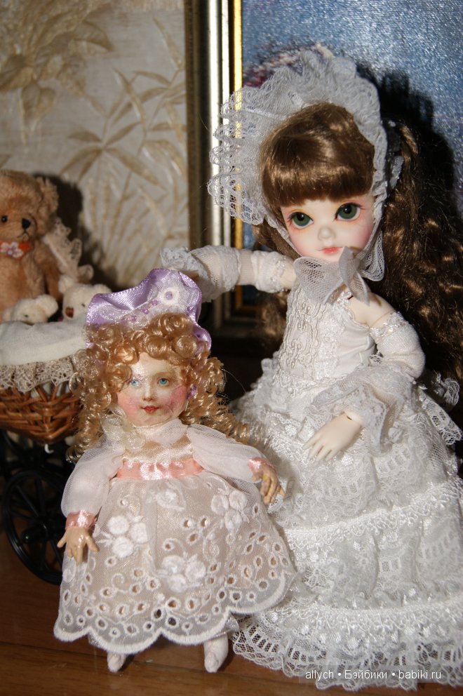 Кукла Арра, Белая тиара от Dollmore (фото 4)