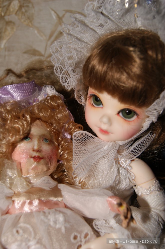 Кукла Арра, Белая тиара от Dollmore (фото 6)