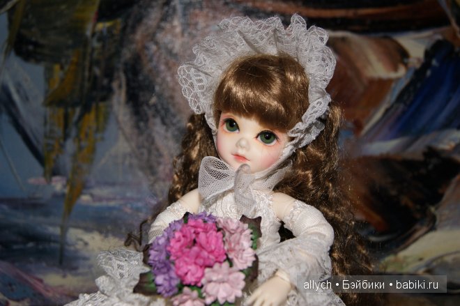 Кукла Арра, Белая тиара от Dollmore (фото 3)